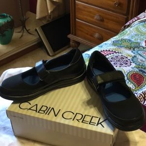 Cabin creek black shoes